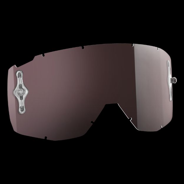 Obrázek lens PRIMAL/HUSTLE/TYRANT/SPLIT MX SGL WORKS silver chrome afc