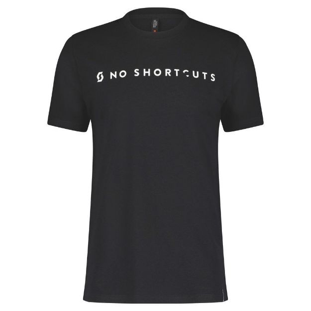 Obrázek Tee M'S No Shortcuts SS black