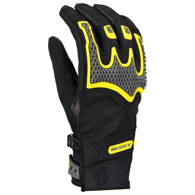 Obrázek glove DUALRAID black/cyber yellow