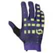 Obrázek glove PODIUM PRO dark purple/mint green