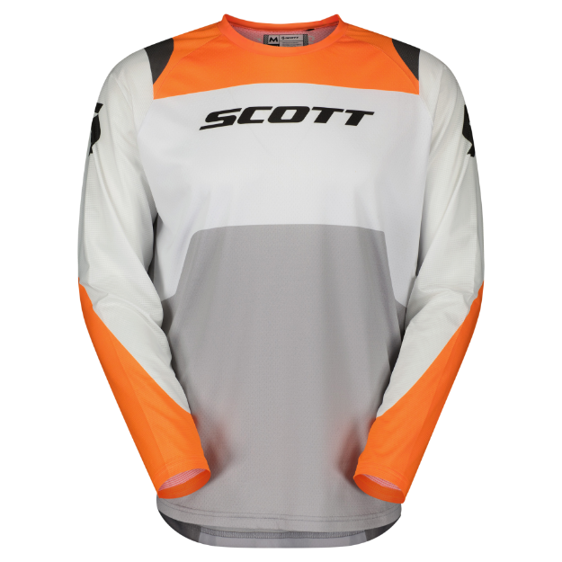 Obrázek jersey EVO RACE bright white/shocking orange