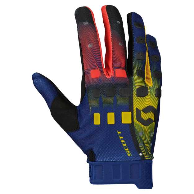 Obrázek glove PODIUM PRO red/yellow