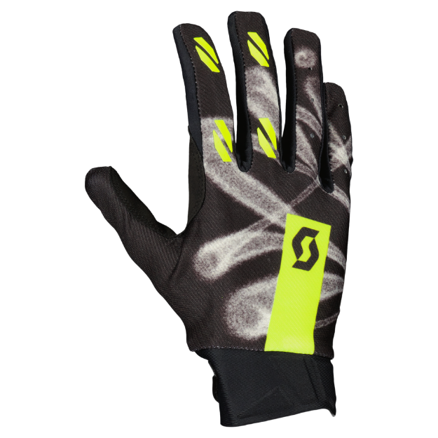 Obrázek glove EVO DIRT caviar black/safety yellow
