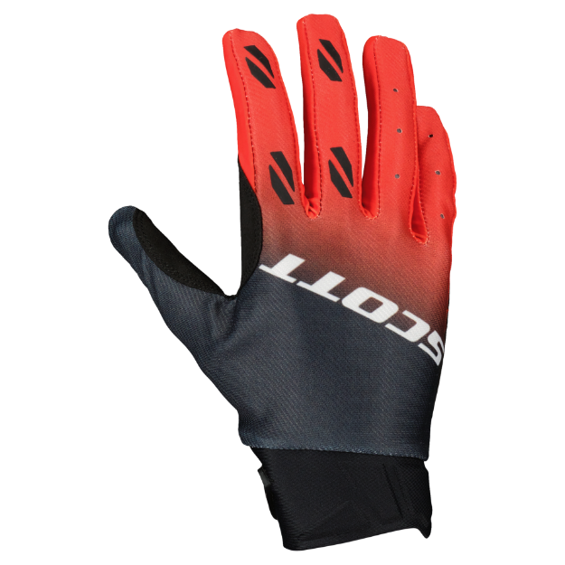 Obrázek glove SWAP EVO caviar black/fast red