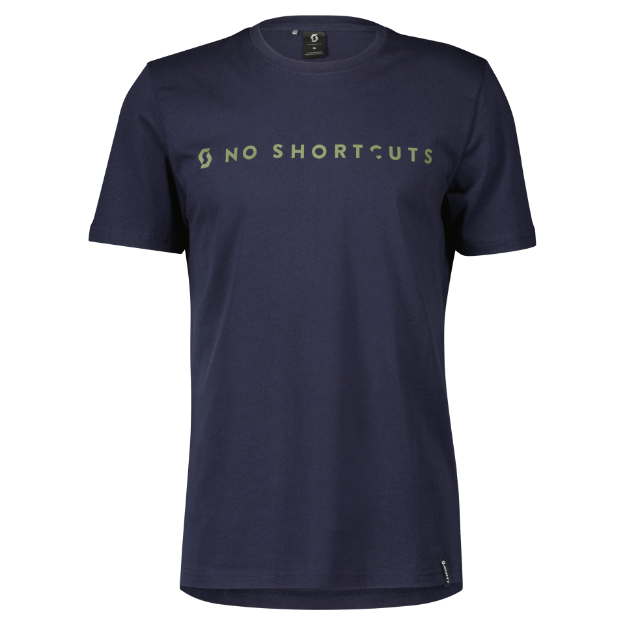 Obrázek Tee M'S No Shortcuts SS dark blue