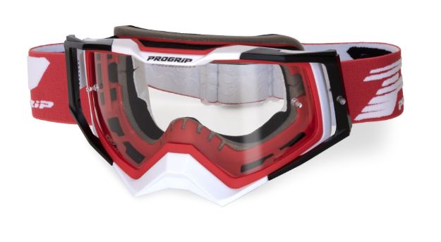 Obrázek Goggles RAPID 3309 red/white/black - 3329  clear