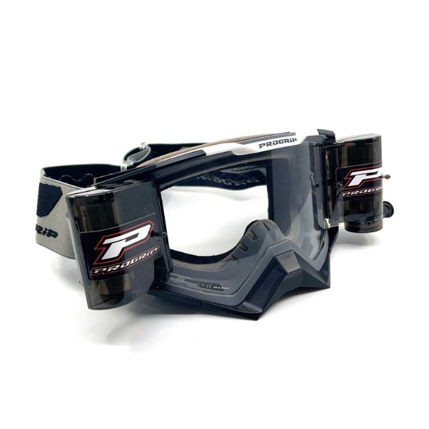 Obrázek Goggles RAPID 3309 grey/black/white + ROLL OFF XXL - 3331 clear