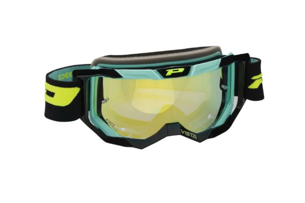 Obrázek Goggles VISTA 3303 black/green water - 3347 mirrored yellow