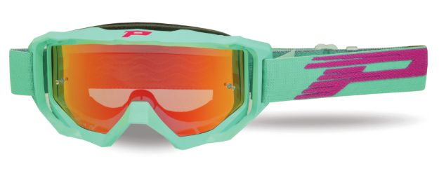 Obrázek Goggles VENOM 3200 green water - 3248 mirrored red