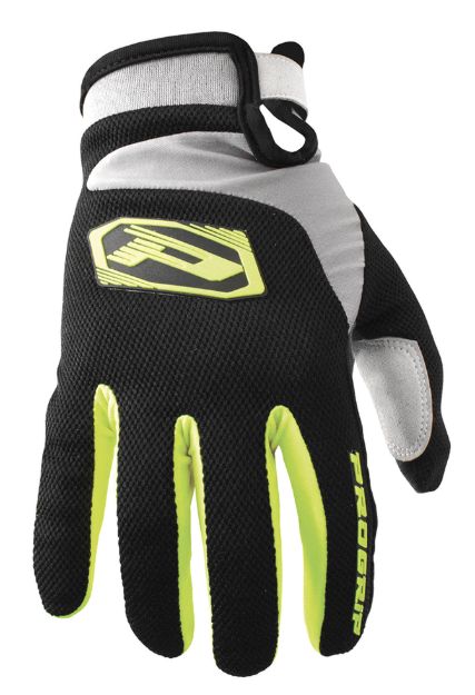 Obrázek gloves AIRTECH yellow fluo/black/grey
