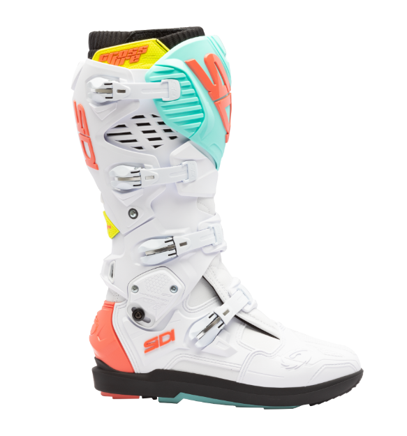 Obrázek SIDI boty CROSSFIRE 3 SRS white/fluo mint/fluo coral